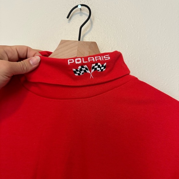POLARIS Red Turtleneck - Picture 2 of 6